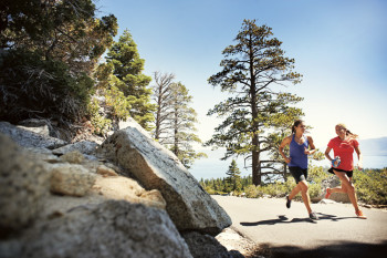 womens adventure running barefoot trail