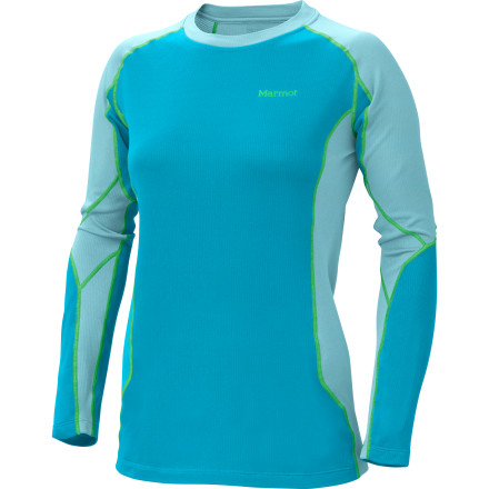 marmot midweight crew long-sleeve women's mid-layer