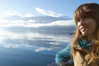 Ingrid Backtrom in the Selkirk Wilderness