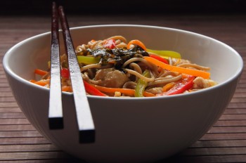 soba noodle salad