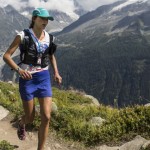 Rory Bosio running in La Flegere at the UTMB 2013.